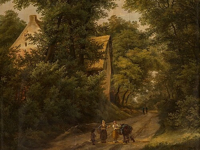 1794-Isabelle Catherine van Assche-Kindt - Una lunga strada verso casa (1833)